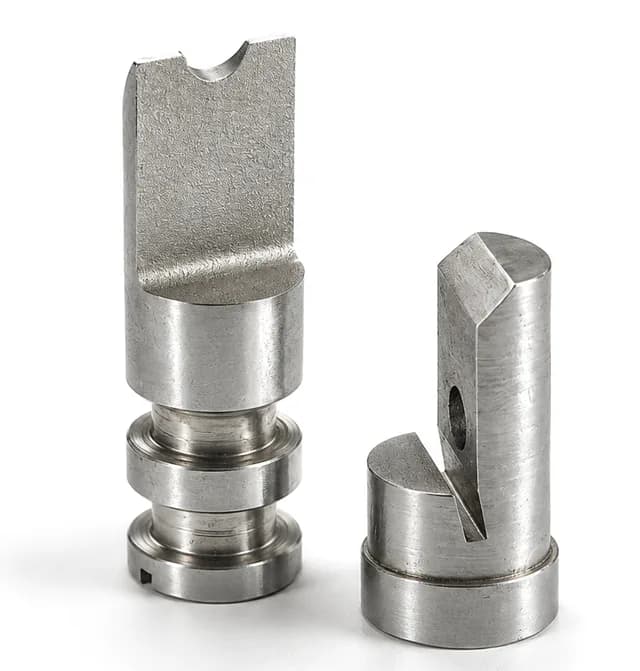 HERUIYUN machined components produced through turning, milling and EDM
