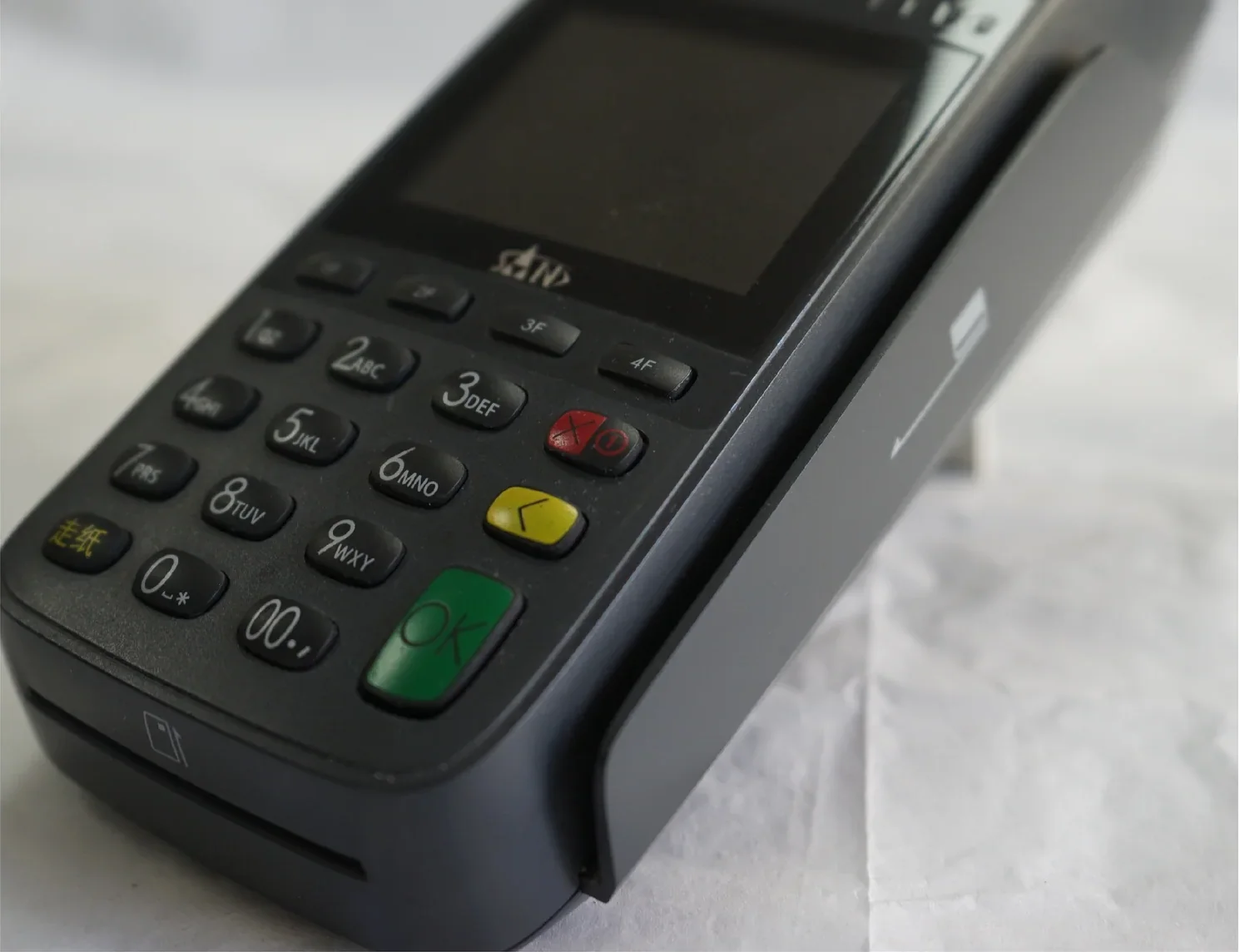 Prototype enclosure for an electronic point-of-sale terminal