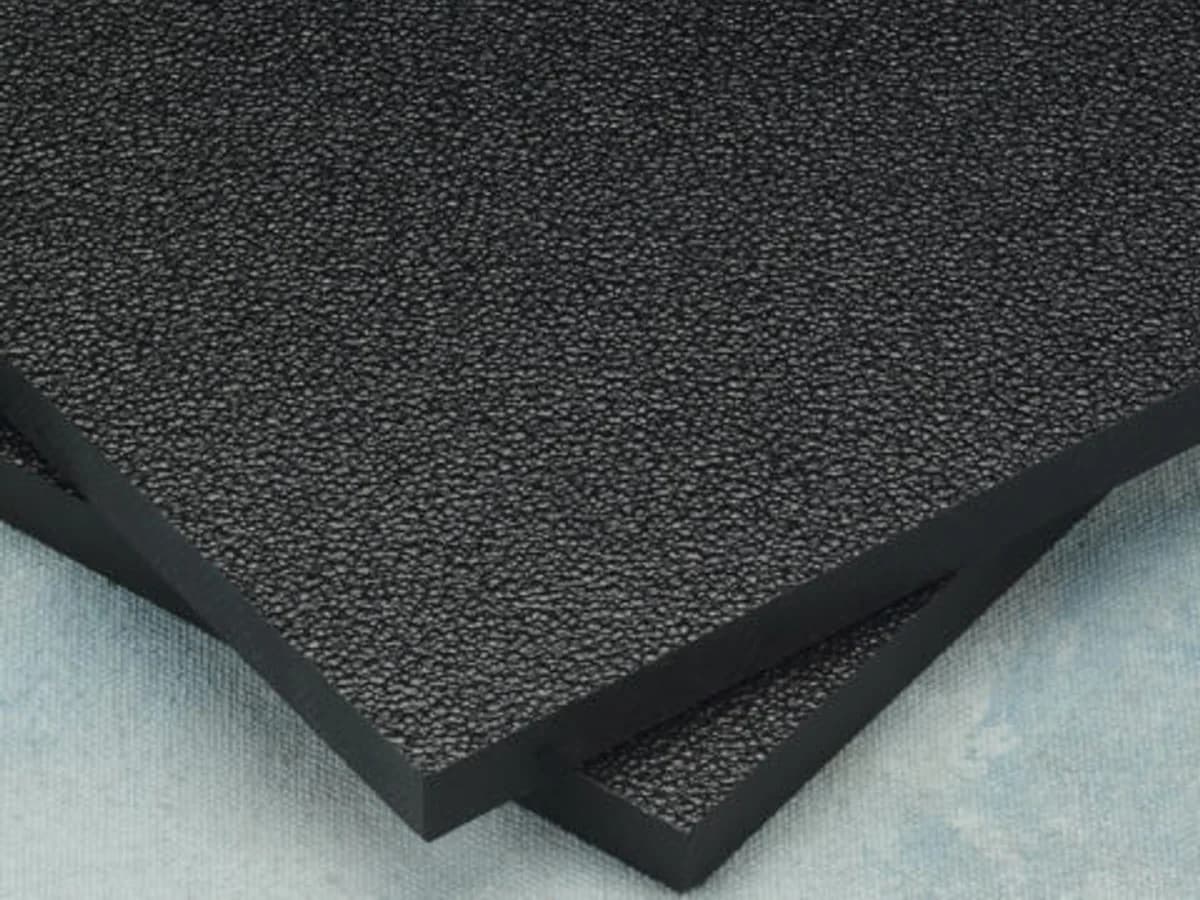 Black ABS engineering plastic sheet