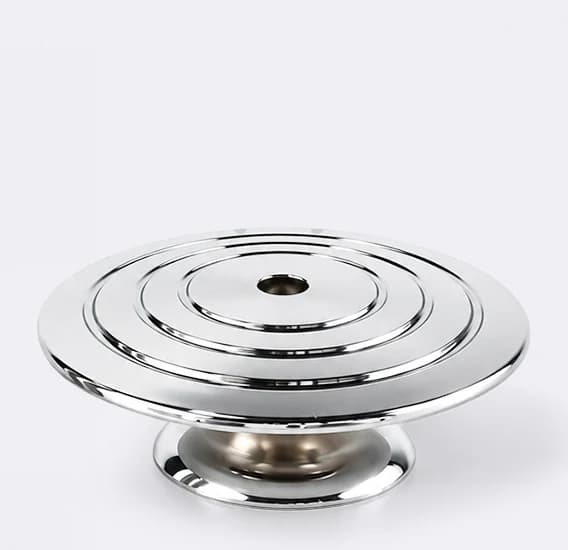 Decorative chrome-plated precision component